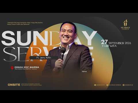 Ibadah Minggu Raya 2 | His Grace Church | 27 September 2026